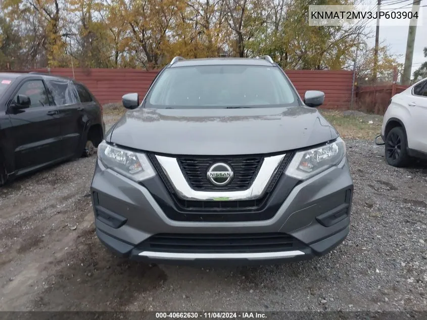 2018 Nissan Rogue Sv VIN: KNMAT2MV3JP603904 Lot: 40662630