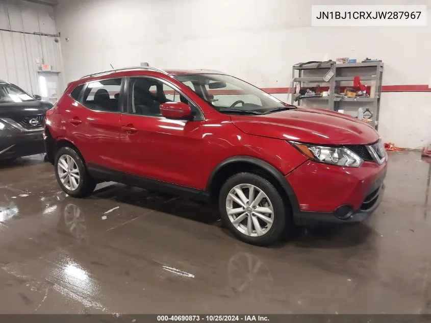 2018 Nissan Rogue Sport Sv VIN: JN1BJ1CRXJW287967 Lot: 40690873