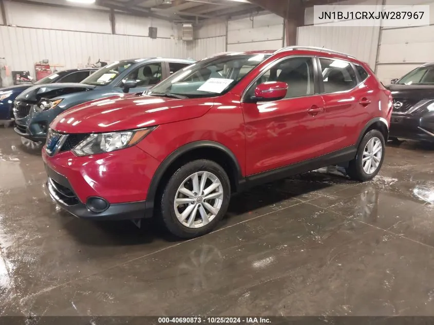 JN1BJ1CRXJW287967 2018 Nissan Rogue Sport Sv