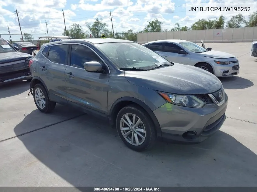 2018 Nissan Rogue Sport S VIN: JN1BJ1CP4JW195252 Lot: 40694780