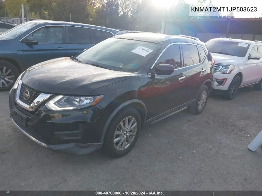 KNMAT2MT1JP503623 2018 Nissan Rogue Sv