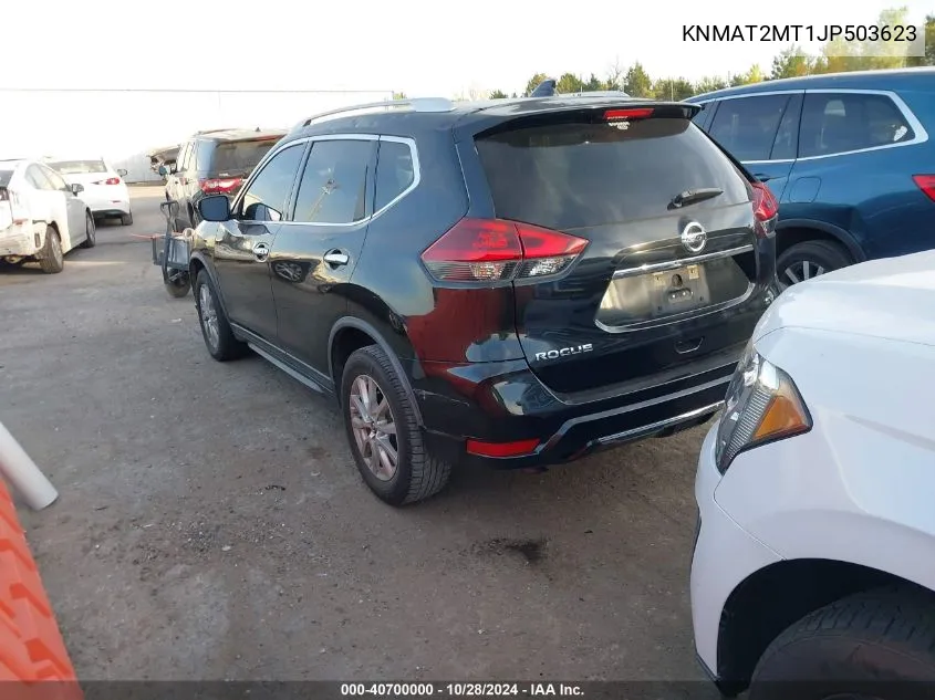 KNMAT2MT1JP503623 2018 Nissan Rogue Sv