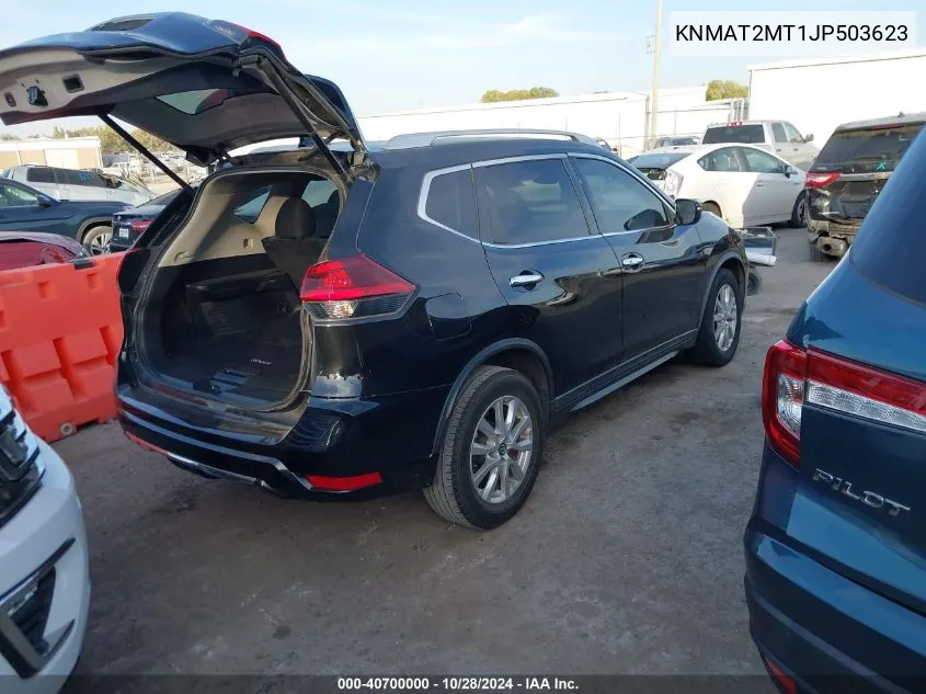 2018 Nissan Rogue Sv VIN: KNMAT2MT1JP503623 Lot: 40700000