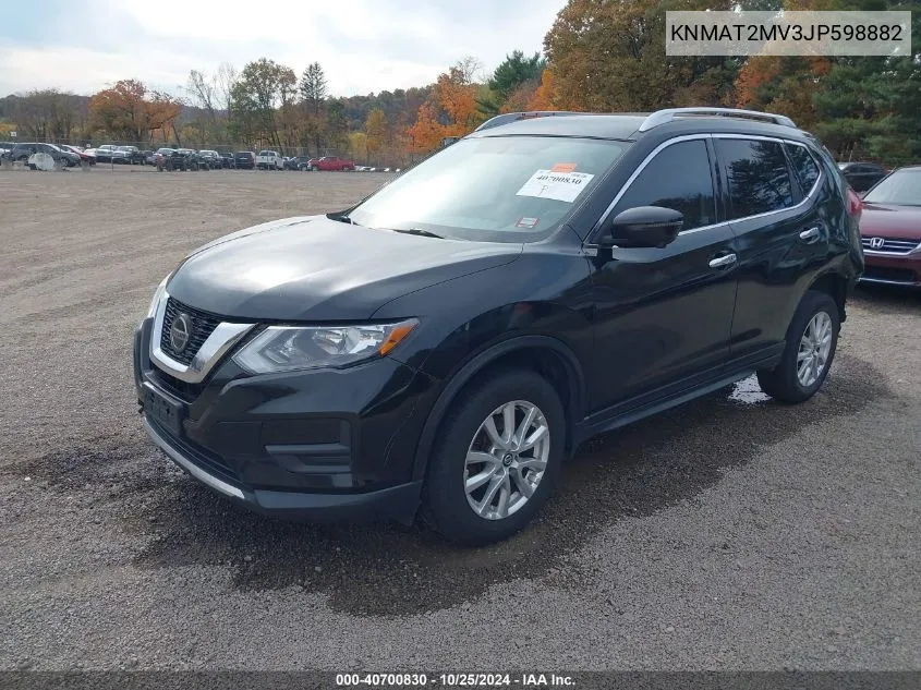 2018 Nissan Rogue Sv VIN: KNMAT2MV3JP598882 Lot: 40700830