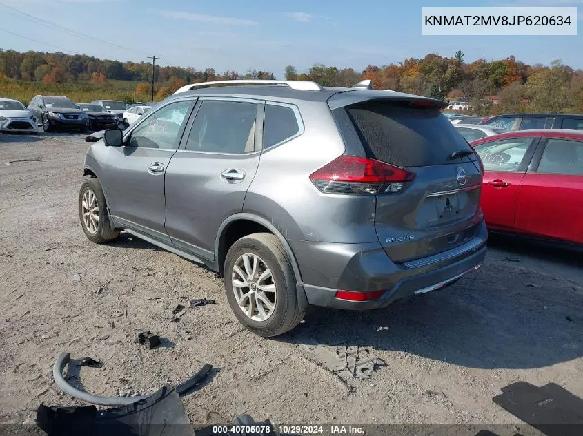 KNMAT2MV8JP620634 2018 Nissan Rogue Sv