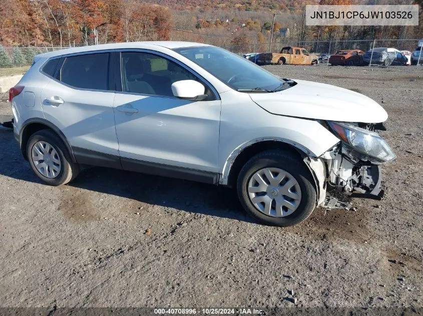 2018 Nissan Rogue Sport S VIN: JN1BJ1CP6JW103526 Lot: 40708996