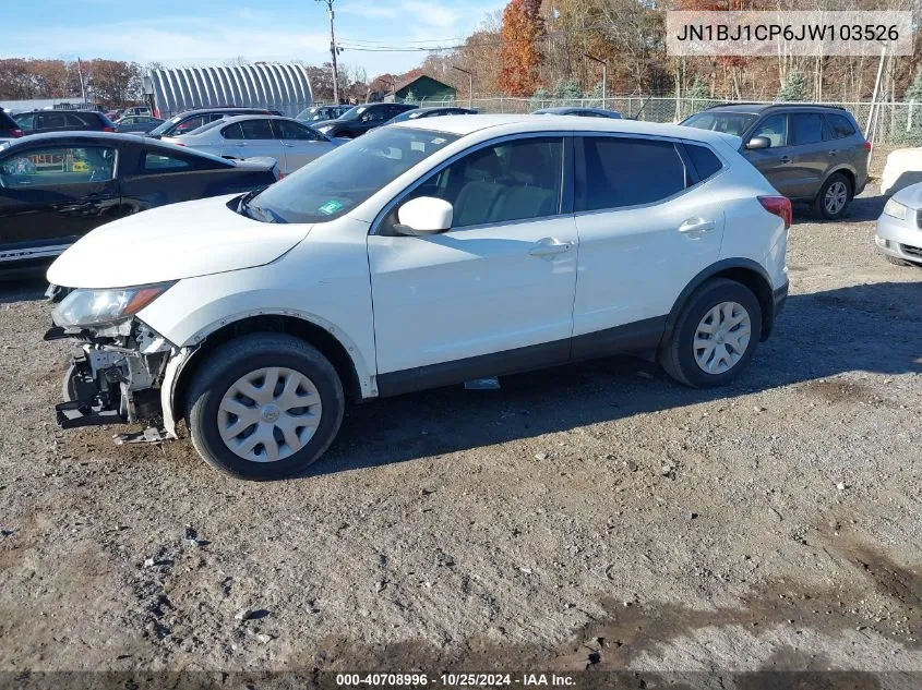 2018 Nissan Rogue Sport S VIN: JN1BJ1CP6JW103526 Lot: 40708996