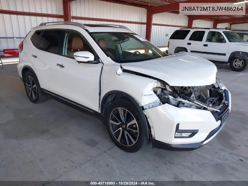 2018 Nissan Rogue Sl VIN: JN8AT2MT8JW486264 Lot: 40718993