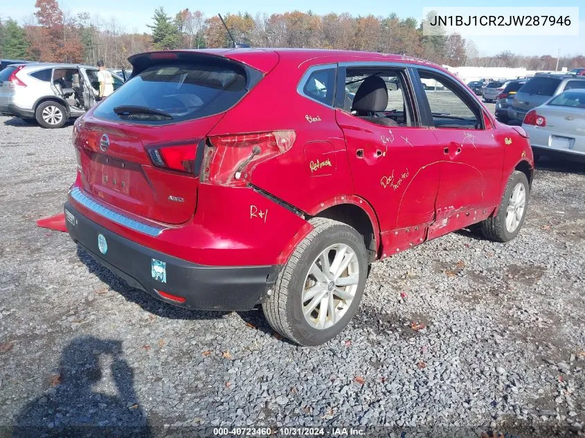 2018 Nissan Rogue Sport S VIN: JN1BJ1CR2JW287946 Lot: 40723460