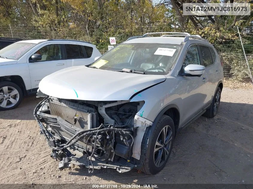 2018 Nissan Rogue Sl VIN: 5N1AT2MV9JC816973 Lot: 40727788