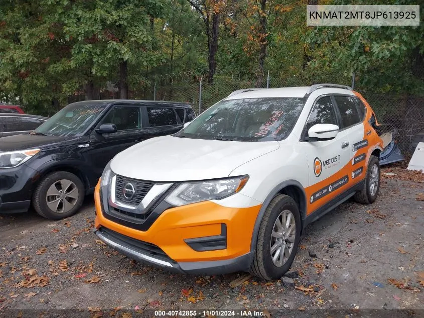 2018 Nissan Rogue Sv VIN: KNMAT2MT8JP613925 Lot: 40742855