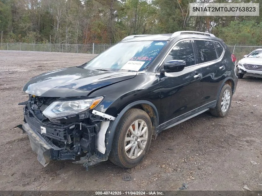 5N1AT2MT0JC763823 2018 Nissan Rogue Sv