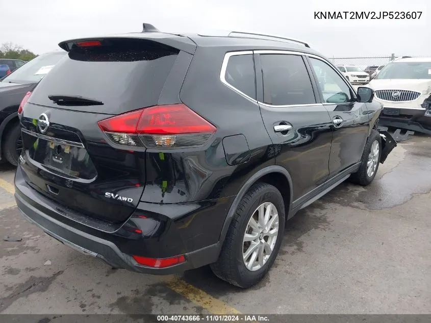 2018 Nissan Rogue Sv VIN: KNMAT2MV2JP523607 Lot: 40743666