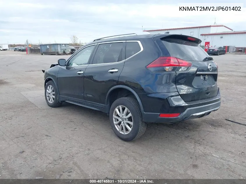 2018 Nissan Rogue Sv VIN: KNMAT2MV2JP601402 Lot: 40745831