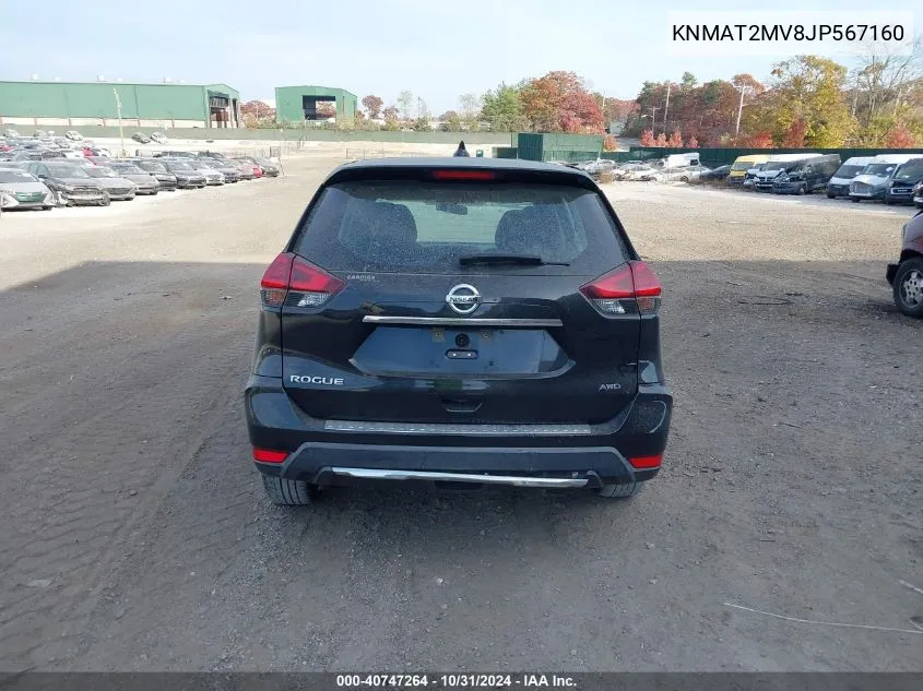 KNMAT2MV8JP567160 2018 Nissan Rogue S