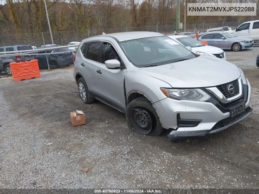 2018 Nissan Rogue S VIN: KNMAT2MVXJP522088 Lot: 40760923