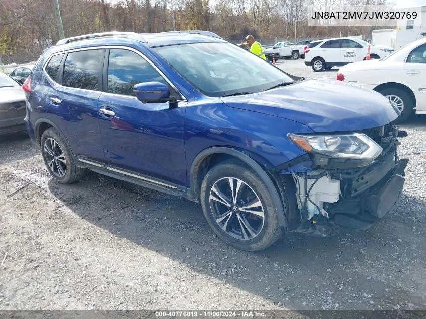 2018 Nissan Rogue Sl VIN: JN8AT2MV7JW320769 Lot: 40776019