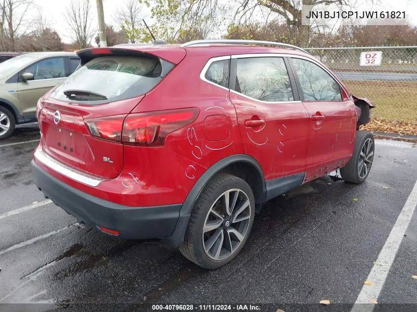 2018 Nissan Rogue Sport Sl VIN: JN1BJ1CP1JW161821 Lot: 40796028