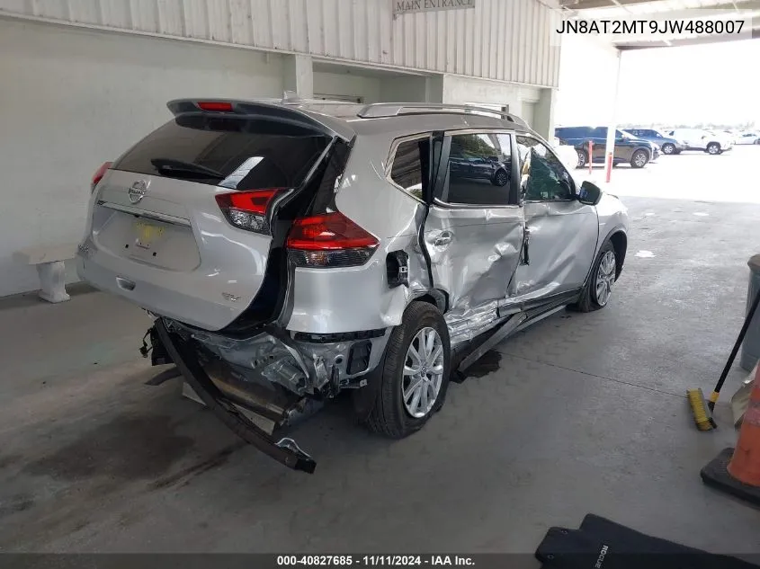 2018 Nissan Rogue Sv VIN: JN8AT2MT9JW488007 Lot: 40827685