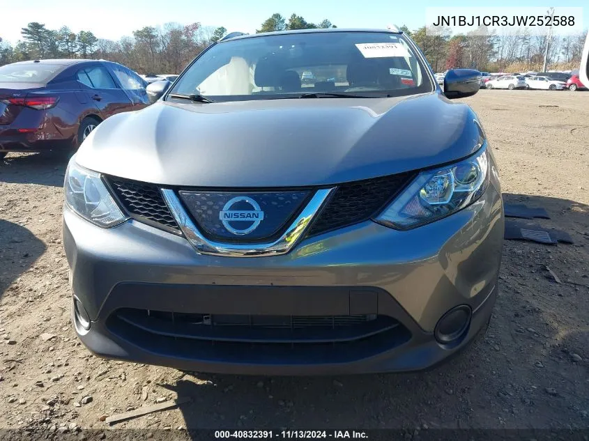 2018 Nissan Rogue Sport Sv VIN: JN1BJ1CR3JW252588 Lot: 40832391