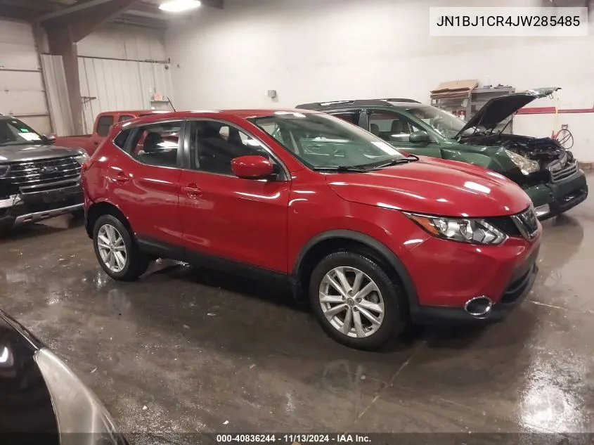 JN1BJ1CR4JW285485 2018 Nissan Rogue Sport S