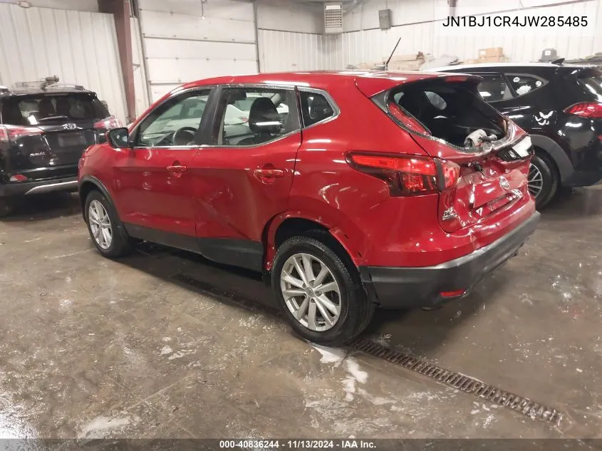 JN1BJ1CR4JW285485 2018 Nissan Rogue Sport S