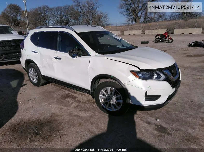 2018 Nissan Rogue Sv VIN: KNMAT2MV1JP591414 Lot: 40844385