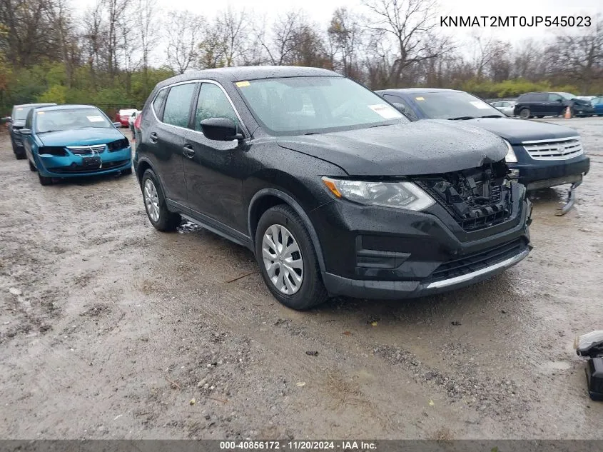 2018 Nissan Rogue S VIN: KNMAT2MT0JP545023 Lot: 40856172