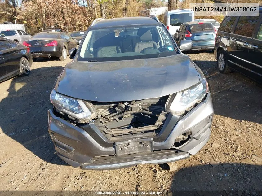 2018 Nissan Rogue Sv VIN: JN8AT2MV4JW308062 Lot: 40882756