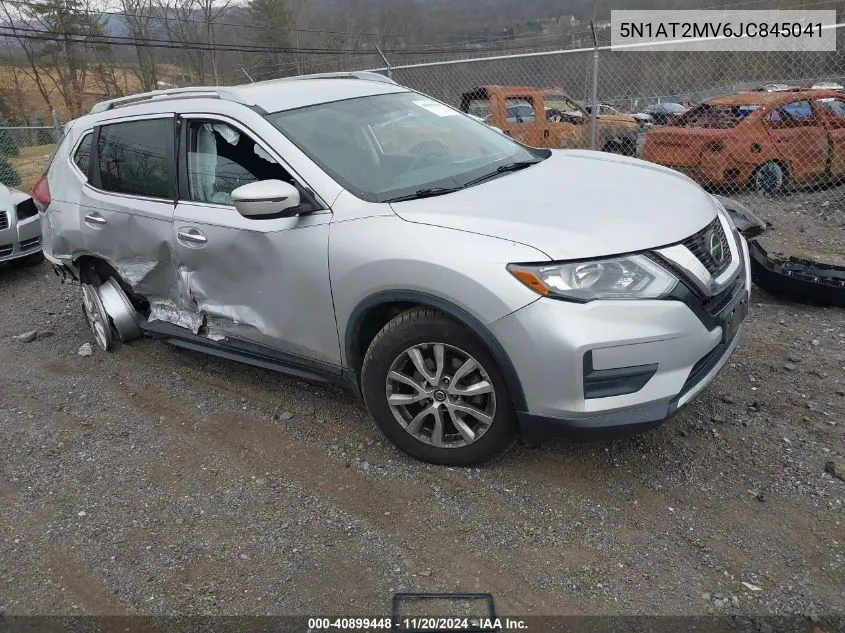 2018 Nissan Rogue Sv VIN: 5N1AT2MV6JC845041 Lot: 40899448