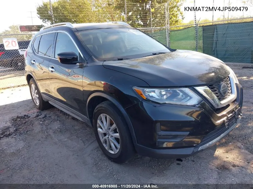 2018 Nissan Rogue Sv VIN: KNMAT2MV4JP509479 Lot: 40916985