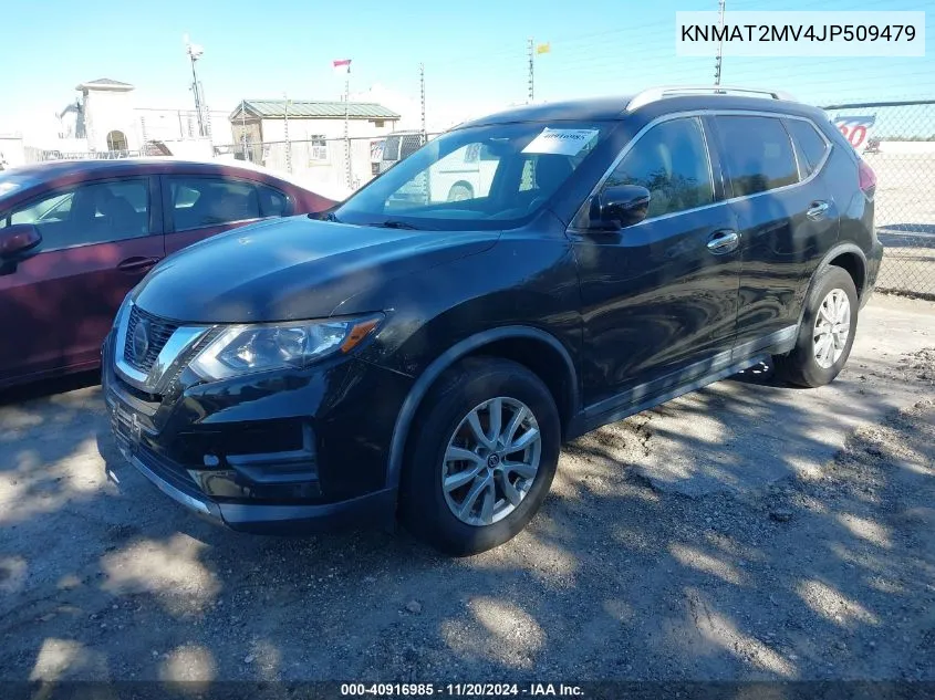 2018 Nissan Rogue Sv VIN: KNMAT2MV4JP509479 Lot: 40916985