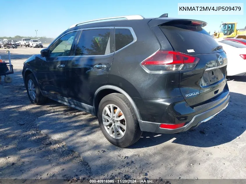 2018 Nissan Rogue Sv VIN: KNMAT2MV4JP509479 Lot: 40916985