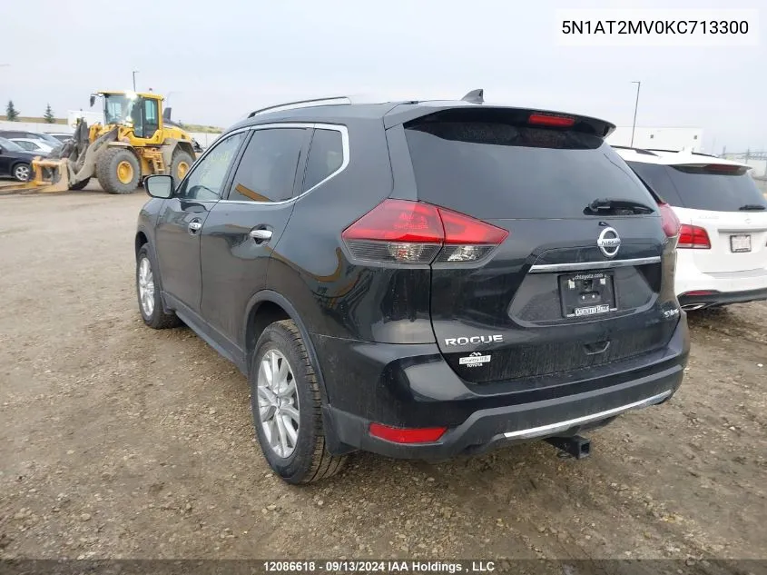 2019 Nissan Rogue VIN: 5N1AT2MV0KC713300 Lot: 12086618