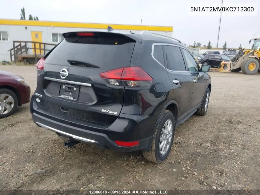 2019 Nissan Rogue VIN: 5N1AT2MV0KC713300 Lot: 12086618