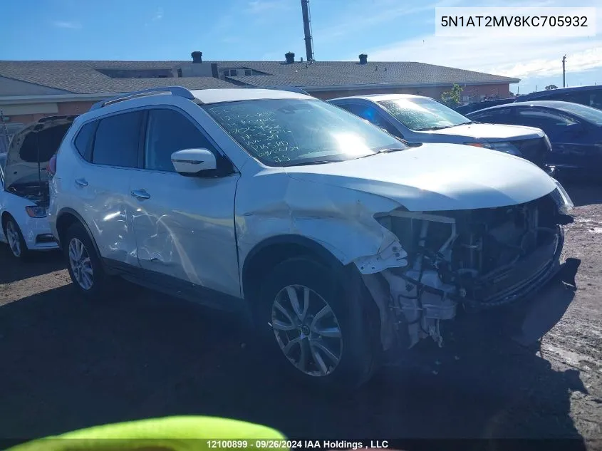 5N1AT2MV8KC705932 2019 Nissan Rogue