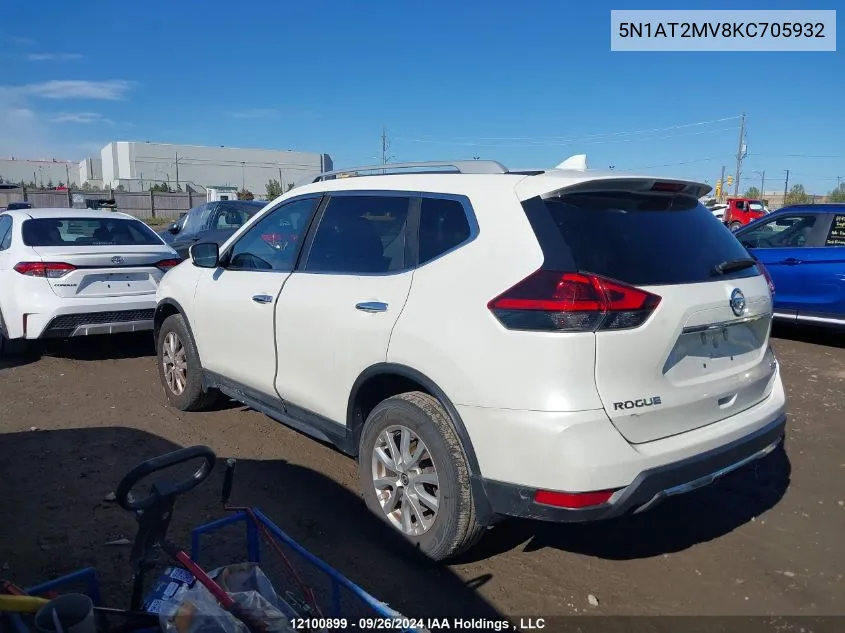 5N1AT2MV8KC705932 2019 Nissan Rogue