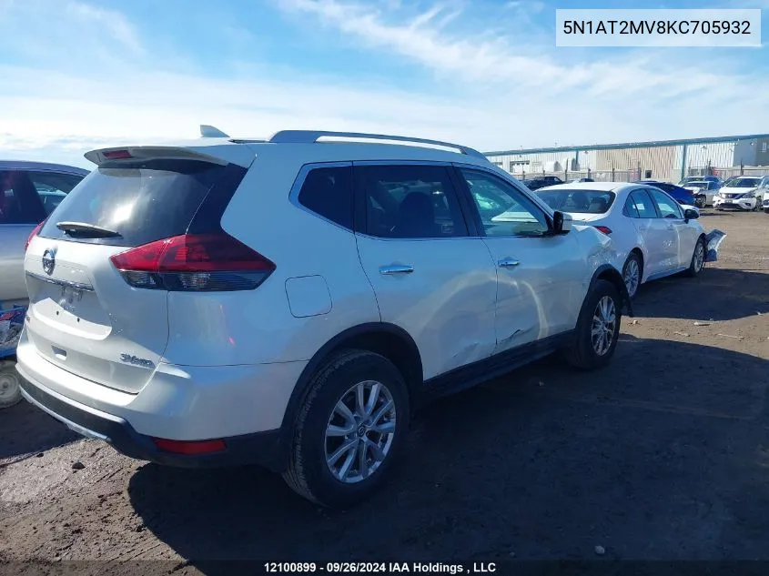 5N1AT2MV8KC705932 2019 Nissan Rogue