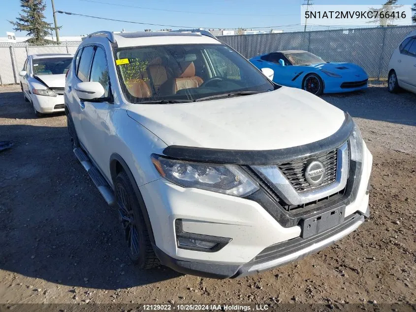 5N1AT2MV9KC766416 2019 Nissan Rogue