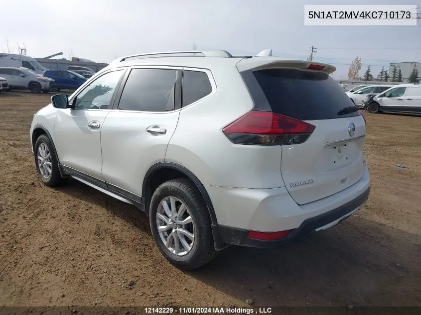 2019 Nissan Rogue VIN: 5N1AT2MV4KC710173 Lot: 12142229