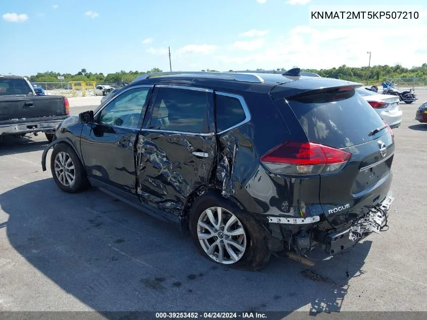 2019 Nissan Rogue Sv VIN: KNMAT2MT5KP507210 Lot: 39253452