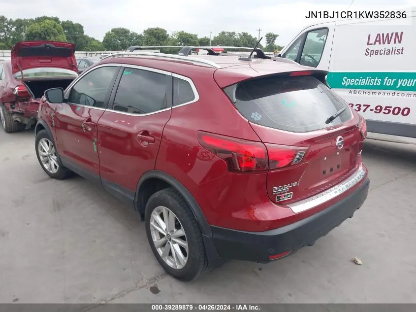 JN1BJ1CR1KW352836 2019 Nissan Rogue Sport Sv