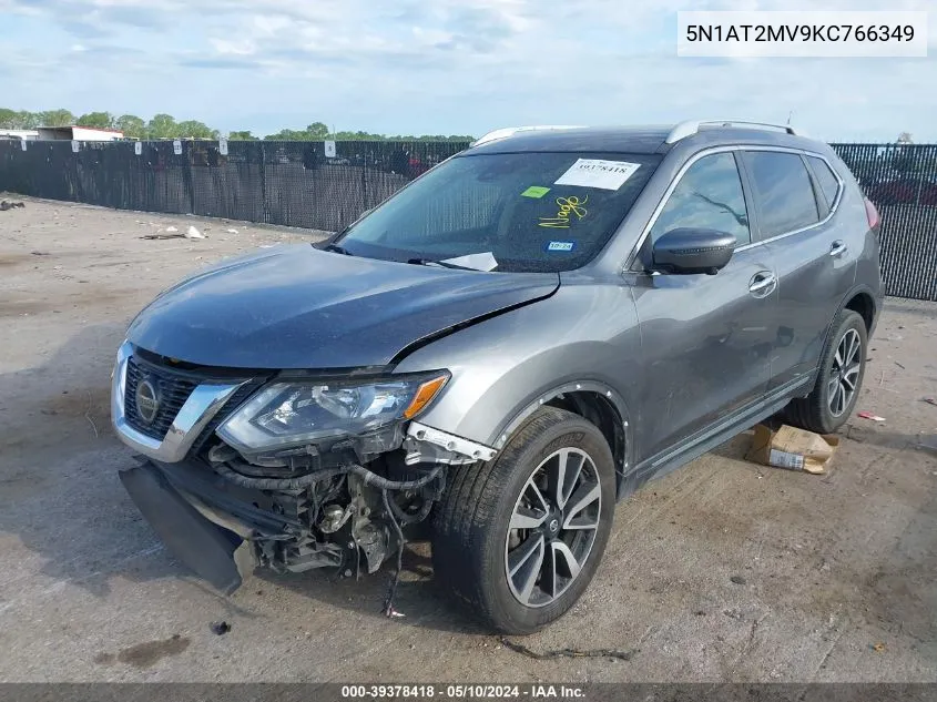 5N1AT2MV9KC766349 2019 Nissan Rogue Sl