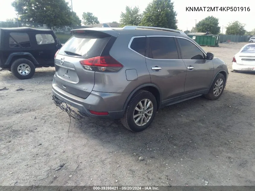 KNMAT2MT4KP501916 2019 Nissan Rogue Sv