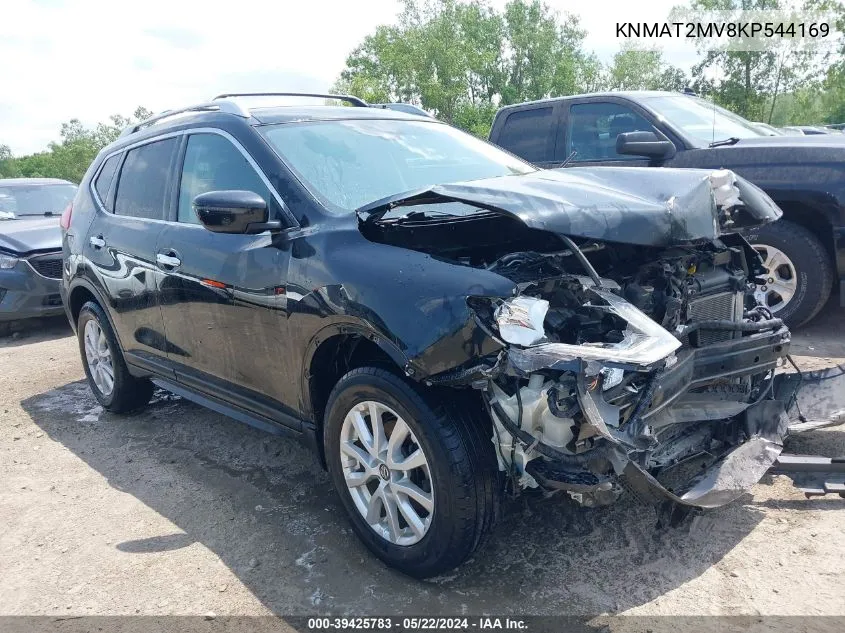 2019 Nissan Rogue Sv VIN: KNMAT2MV8KP544169 Lot: 39425783