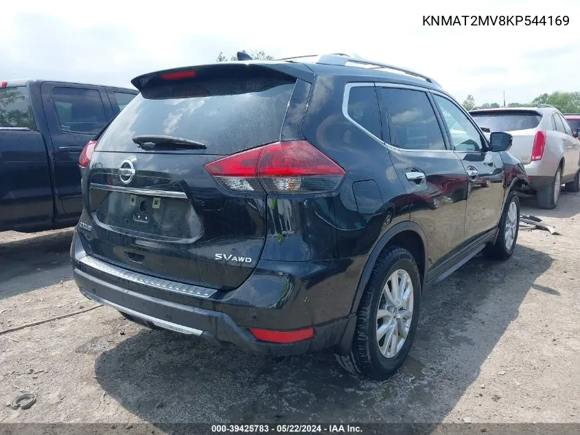 KNMAT2MV8KP544169 2019 Nissan Rogue Sv