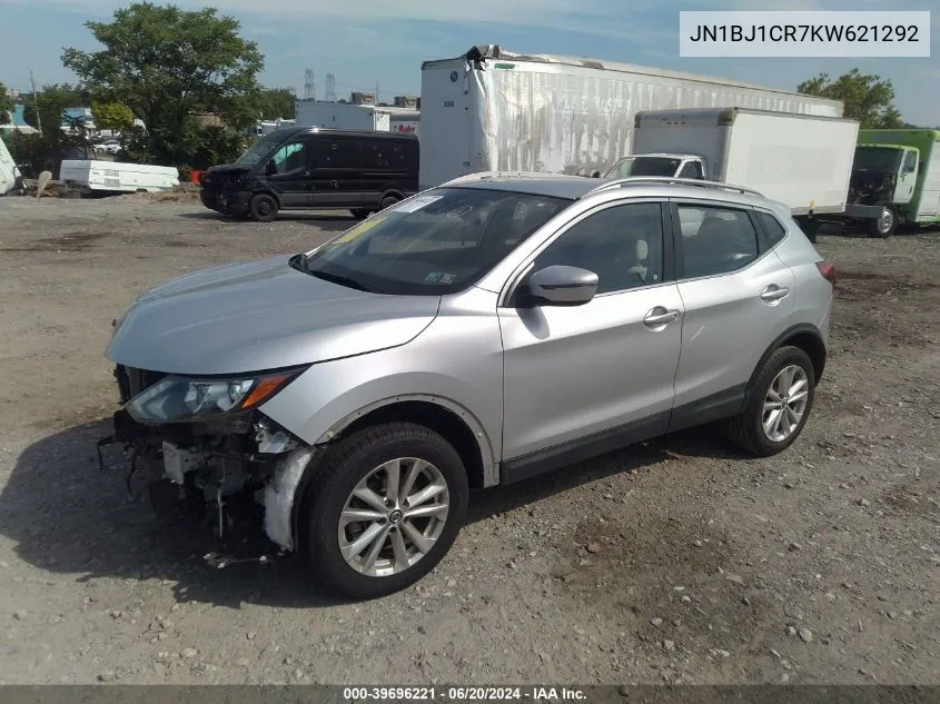 2019 Nissan Rogue Sport Sv VIN: JN1BJ1CR7KW621292 Lot: 39696221