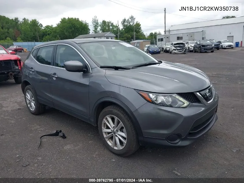 2019 Nissan Rogue Sport S VIN: JN1BJ1CR2KW350738 Lot: 39762795