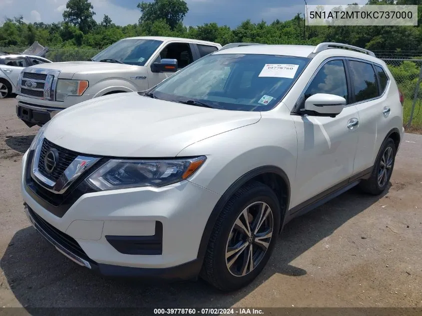 5N1AT2MT0KC737000 2019 Nissan Rogue Sv