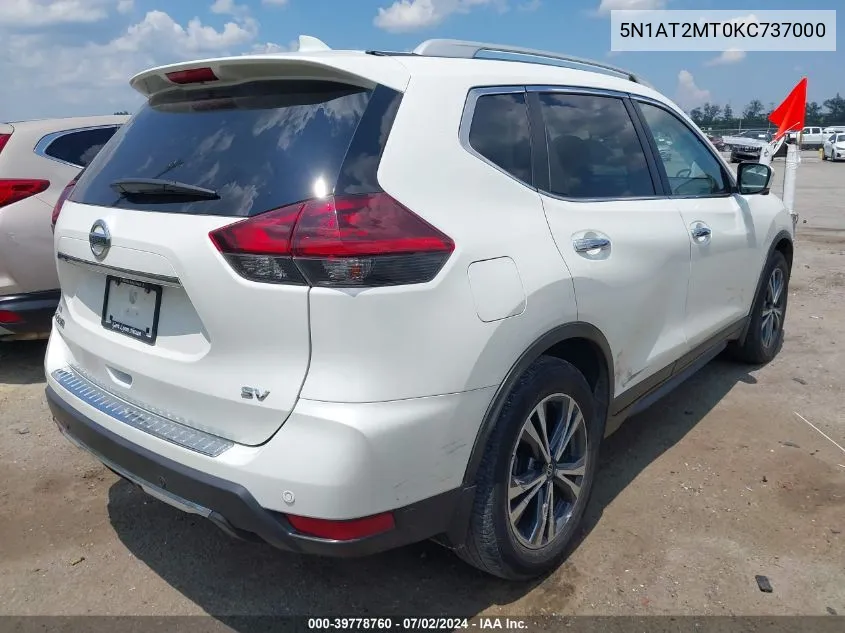 5N1AT2MT0KC737000 2019 Nissan Rogue Sv